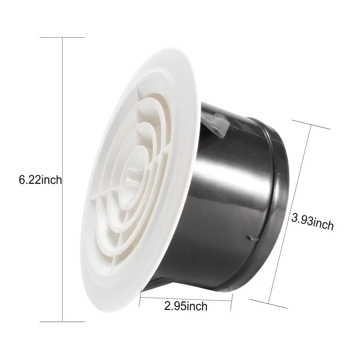 4 Inch Air Vent Cover Size_6.22*2.95*3.93 inches