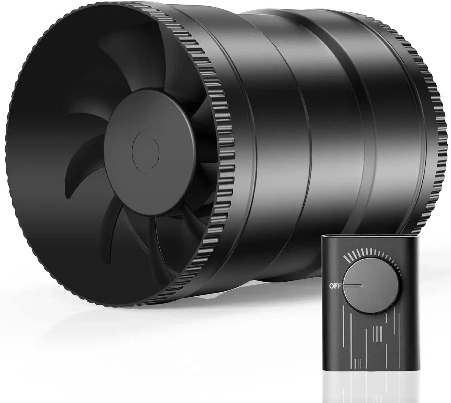 6 Inch Duct Booster Fan with Upgrade Controller – Quiet and Energy-Efficient Inline Ventilation Solution for HVAC Systems