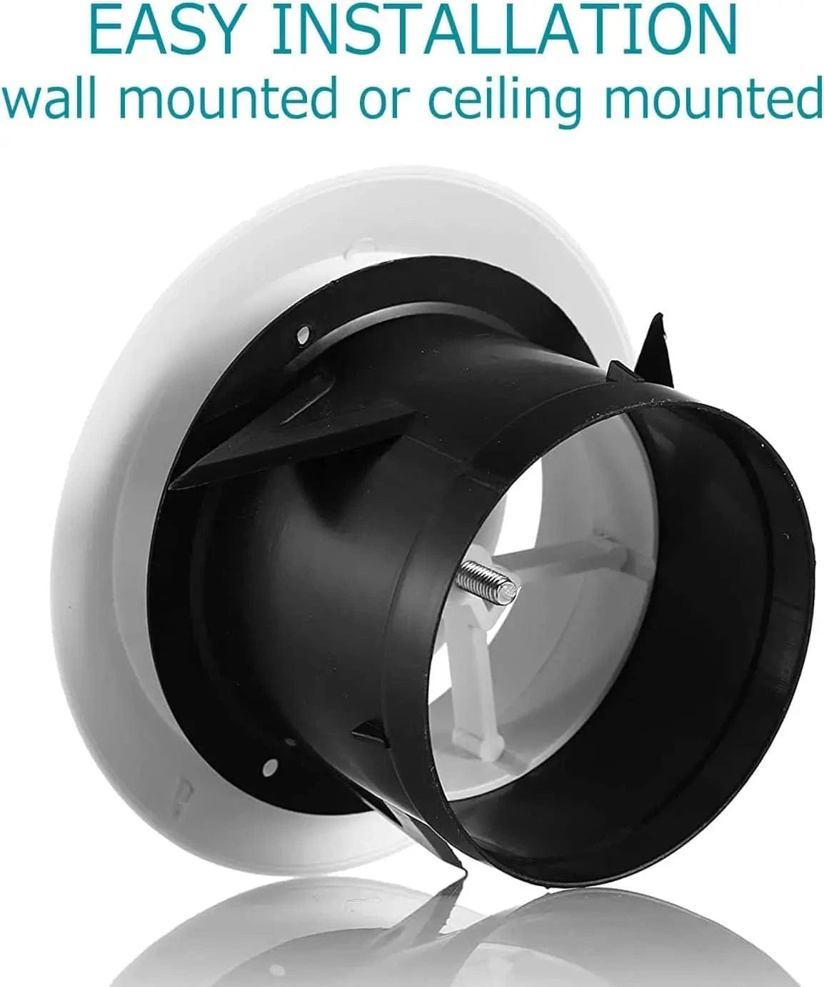 Installation Guide for HONGUAN Adjustable Air Vent Cover – Easy Wall and Ceiling Mounting