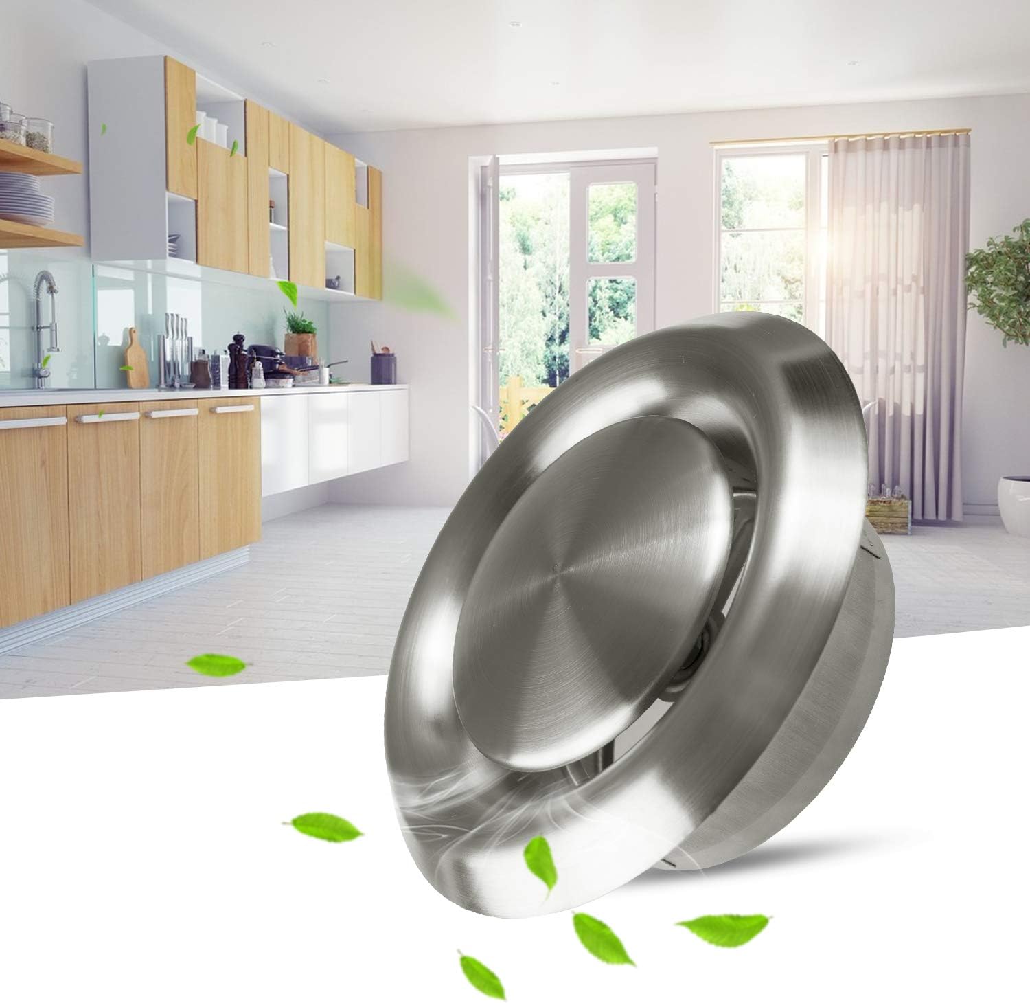 6 Inch Air Vent Cover Airflow Ventilation – Efficient Air Distribution for Ceiling and Wall Ventilation Fans