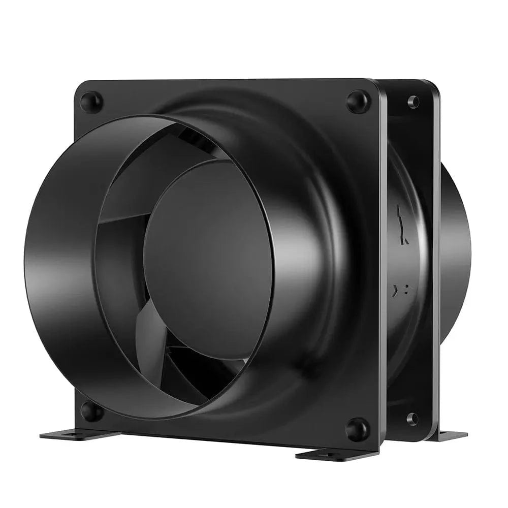 HONGUAN 4 Inch Axial Inline Duct Fan – 70 CFM Energy Efficient Ventilation