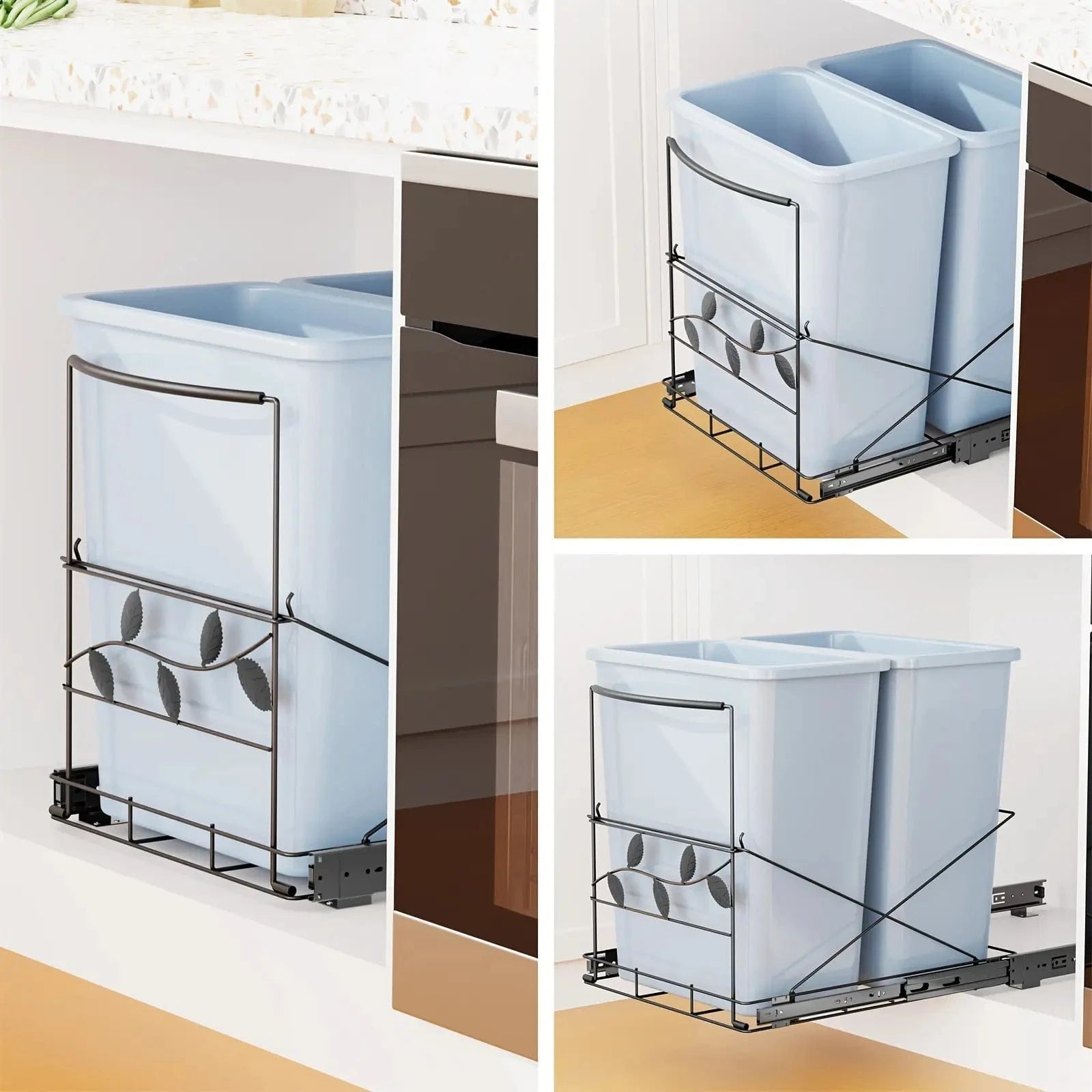 Double Under Sink Trash Can Kit_11