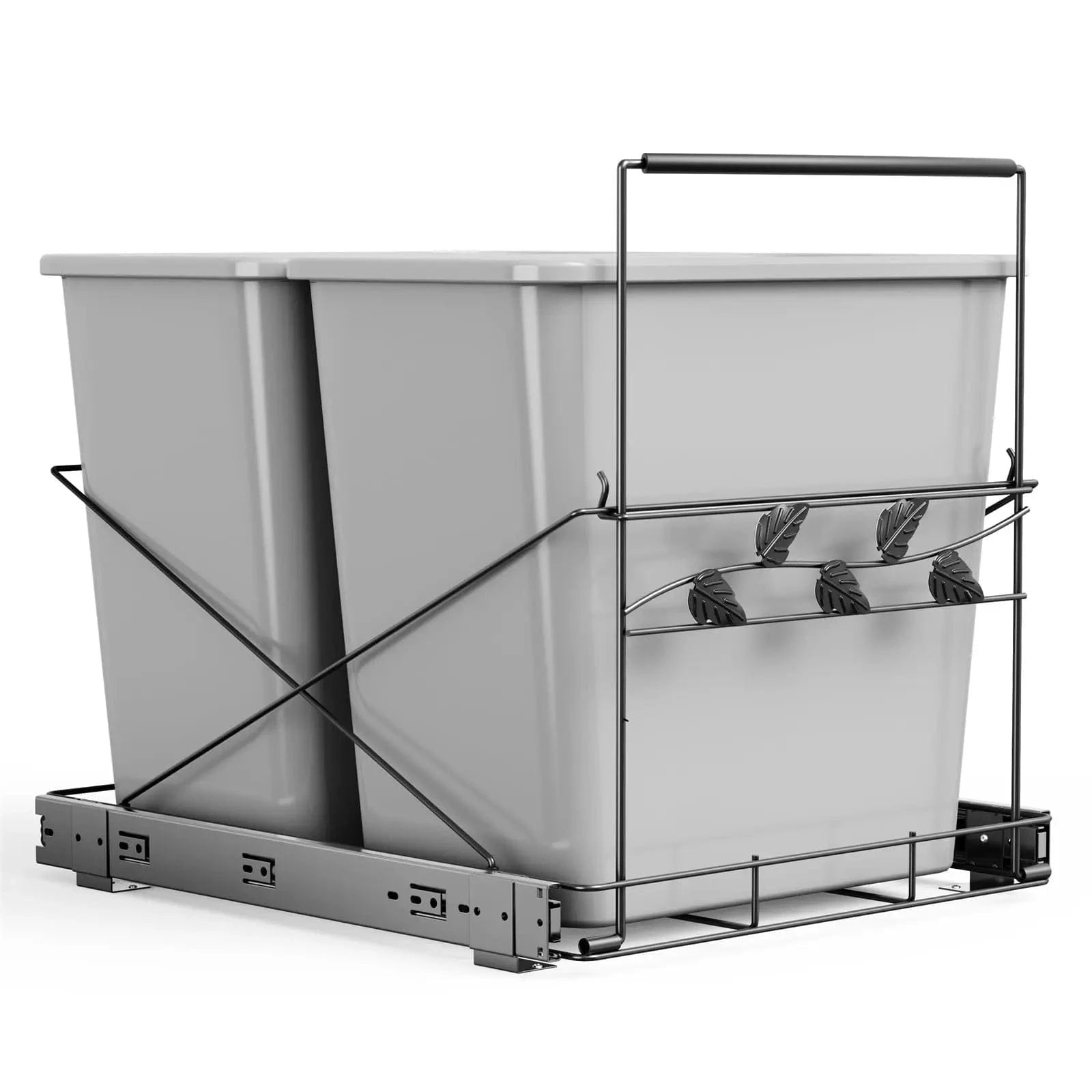 Double Under Sink Trash Can Kit_8