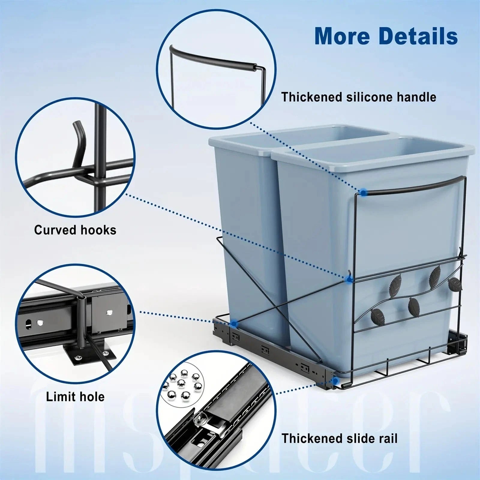Double Under Sink Trash Can Kit_9
